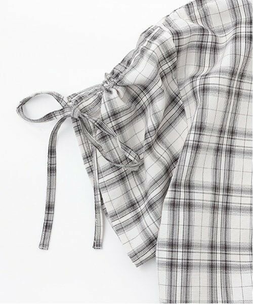 Lovetoxic / ラブトキシック シャツ・ブラウス | 【LTXC】ドロスト半袖チェックシャツ | 詳細12