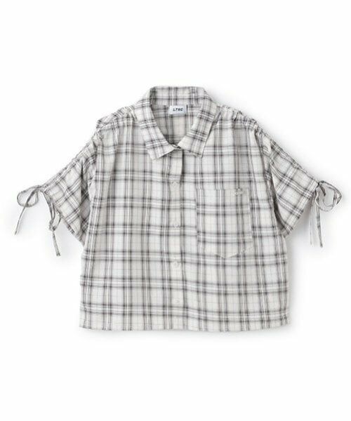 Lovetoxic / ラブトキシック シャツ・ブラウス | 【LTXC】ドロスト半袖チェックシャツ | 詳細6