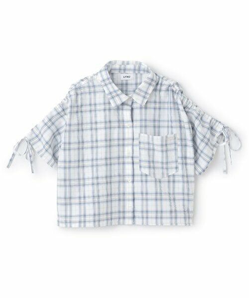 Lovetoxic / ラブトキシック シャツ・ブラウス | 【LTXC】ドロスト半袖チェックシャツ | 詳細7