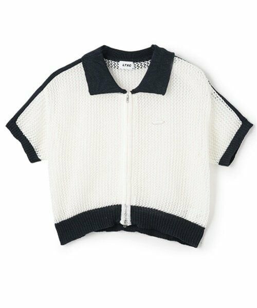 Lovetoxic / ラブトキシック カーディガン・ボレロ | 【LTXC】ラインメッシュカーデ | 詳細5