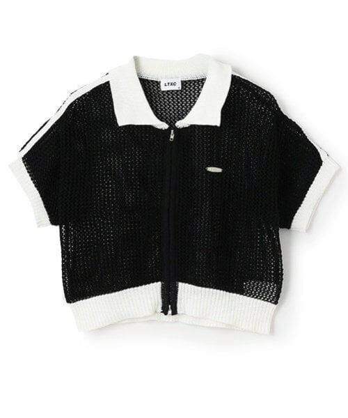 Lovetoxic / ラブトキシック カーディガン・ボレロ | 【LTXC】ラインメッシュカーデ | 詳細6