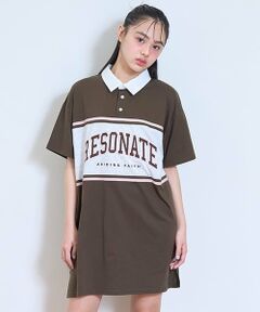 Lovetoxic / ラブトキシック ミニ丈・ひざ丈ワンピース | 【LTXC】【吸水速乾/さらさら】ラガーTワンピ