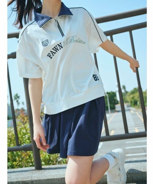 Lovetoxic / ラブトキシック Tシャツ | 【LTXC】【接触冷感/ひんやり】ハーフジップセットアップ | 詳細1