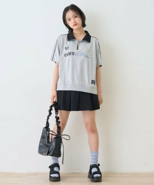 Lovetoxic / ラブトキシック Tシャツ | 【LTXC】【接触冷感/ひんやり】ハーフジップセットアップ | 詳細3