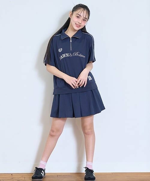 Lovetoxic / ラブトキシック Tシャツ | 【LTXC】【接触冷感/ひんやり】ハーフジップセットアップ | 詳細4