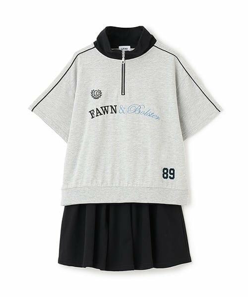 Lovetoxic / ラブトキシック Tシャツ | 【LTXC】【接触冷感/ひんやり】ハーフジップセットアップ | 詳細7