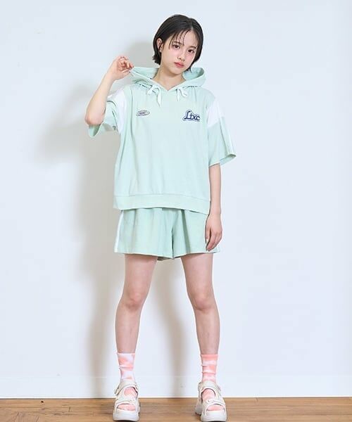 Lovetoxic / ラブトキシック パーカー | 【LTXC】【GOODPRICE】【綿100％】ラインパーカセットアップ | 詳細4