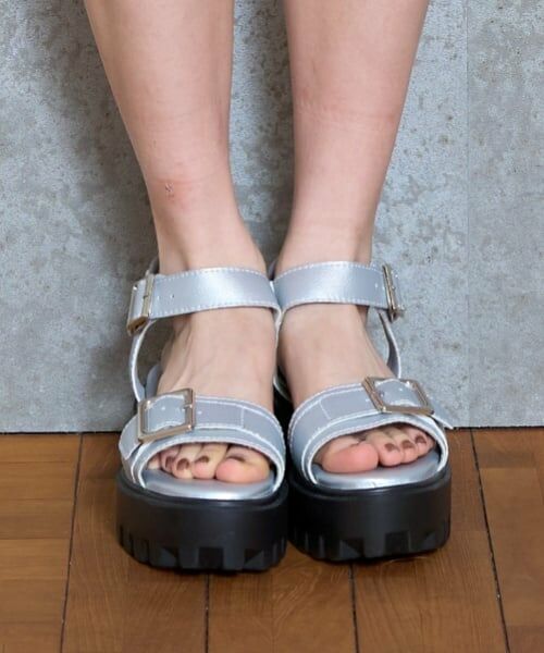 Lovetoxic / ラブトキシック サンダル | 【LTXC】バックル合皮サンダル | 詳細6