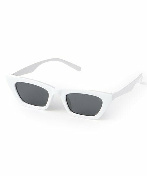 Lovetoxic / ラブトキシック サングラス・メガネ | 【LTXC】UVつきスクエアファッショングラス（白）