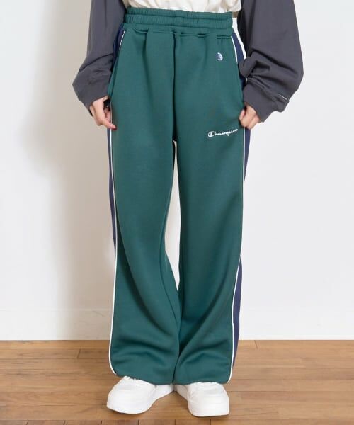 Lovetoxic / ラブトキシック その他パンツ | 【Champion】トラックパンツ（グリーン）