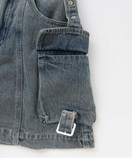 Lovetoxic / ラブトキシック ショート・ハーフ・半端丈パンツ | 【LTXC】カーゴデニムミニスカート | 詳細6