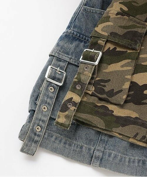 Lovetoxic / ラブトキシック ショート・ハーフ・半端丈パンツ | 【LTXC】カーゴデニムミニスカート | 詳細8