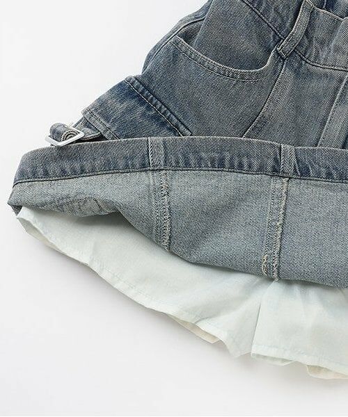 Lovetoxic / ラブトキシック ショート・ハーフ・半端丈パンツ | 【LTXC】カーゴデニムミニスカート | 詳細9