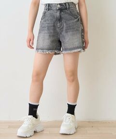 Lovetoxic / ラブトキシック ショート・ハーフ・半端丈パンツ | 【LTXC】スタッズデニムショートパンツ