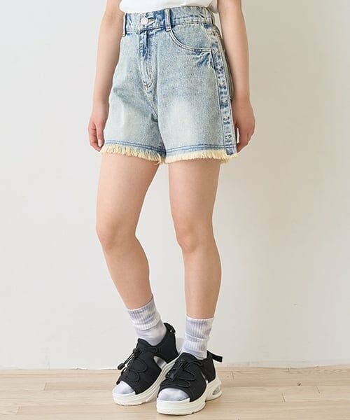 Lovetoxic / ラブトキシック ショート・ハーフ・半端丈パンツ | 【LTXC】スタッズデニムショートパンツ | 詳細11