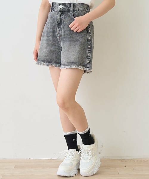 Lovetoxic / ラブトキシック ショート・ハーフ・半端丈パンツ | 【LTXC】スタッズデニムショートパンツ | 詳細12