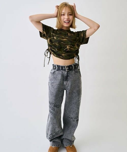 Lovetoxic / ラブトキシック その他パンツ | 【LTXC】ペイントデニムパンツ | 詳細17