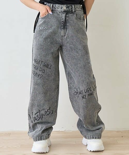 Lovetoxic / ラブトキシック その他パンツ | 【LTXC】ペイントデニムパンツ | 詳細19