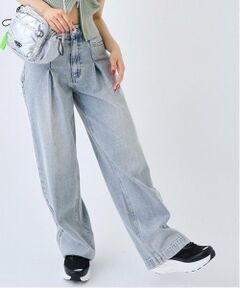 Lovetoxic / ラブトキシック その他パンツ | 【LTXC】タックワイドデニムパンツ