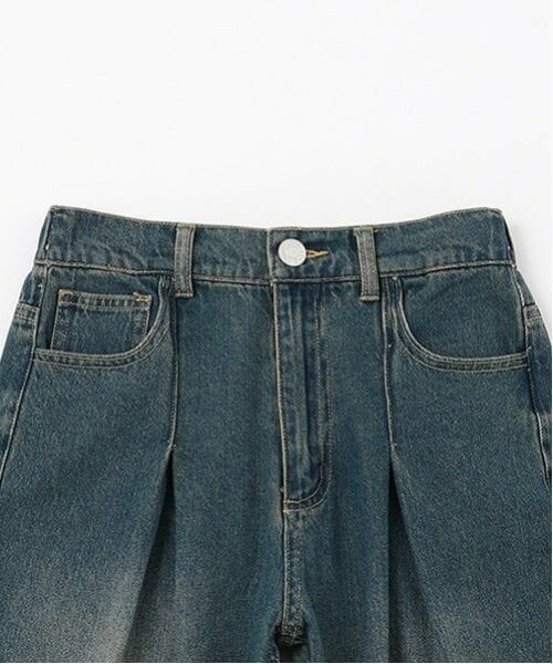 Lovetoxic / ラブトキシック その他パンツ | 【LTXC】タックワイドデニムパンツ | 詳細15