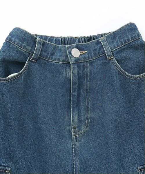 Lovetoxic / ラブトキシック ショート・ハーフ・半端丈パンツ | 【LTXC】【Dリーグ参戦チーム/CHANGE RAPTURES/AYUMI】ハーフデニムパンツ | 詳細7