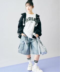 Lovetoxic / ラブトキシック ショート・ハーフ・半端丈パンツ | 【LTXC】ハーフデニムカーゴパンツ