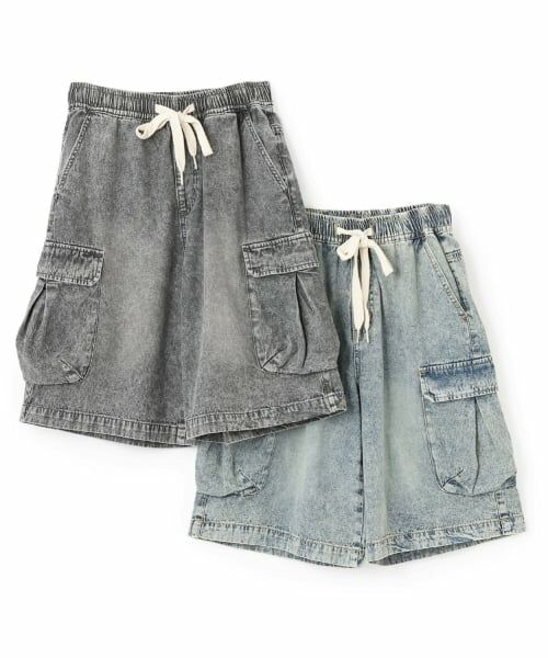 Lovetoxic / ラブトキシック ショート・ハーフ・半端丈パンツ | 【LTXC】ハーフデニムカーゴパンツ | 詳細3