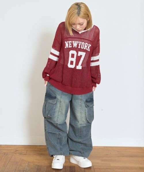 Lovetoxic / ラブトキシック その他パンツ | 【LTXC】【速乾】【ストレッチ】デニムカーゴパンツ | 詳細2