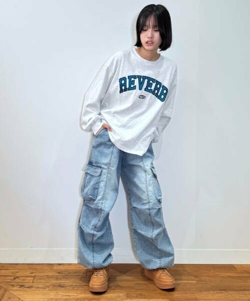 Lovetoxic / ラブトキシック その他パンツ | 【LTXC】【速乾】【ストレッチ】デニムカーゴパンツ | 詳細3