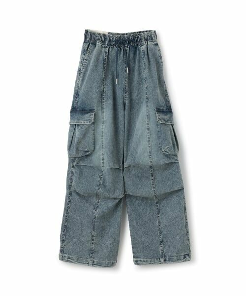 Lovetoxic / ラブトキシック その他パンツ | 【LTXC】【速乾】【ストレッチ】デニムカーゴパンツ | 詳細7