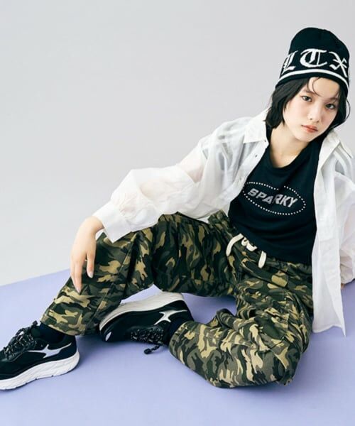 Lovetoxic / ラブトキシック その他パンツ | 【LTXC】カモフラ柄カーゴパンツ | 詳細3