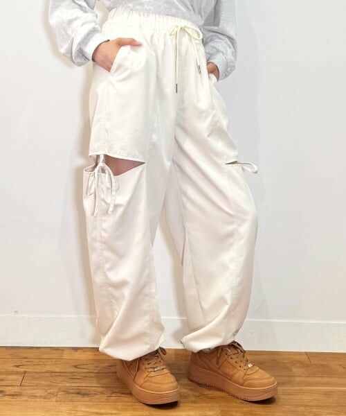 Lovetoxic / ラブトキシック その他パンツ | 【LTXC】【吸水速乾】スリットリボンパンツ | 詳細4