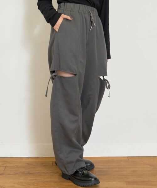 Lovetoxic / ラブトキシック その他パンツ | 【LTXC】【吸水速乾】スリットリボンパンツ | 詳細6