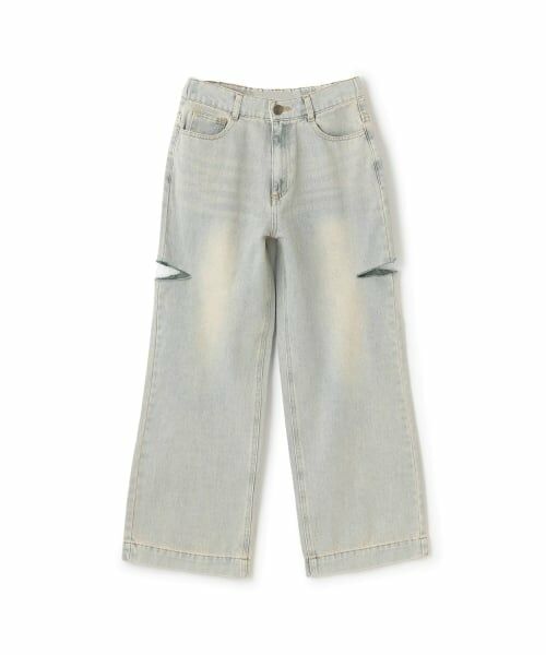 Lovetoxic / ラブトキシック その他パンツ | 【LTXC】ダメージデニムワイドパンツ | 詳細11