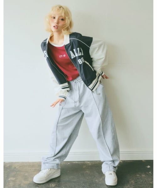 Lovetoxic / ラブトキシック その他パンツ | 【LTXC】カーブスウェットパンツ | 詳細1