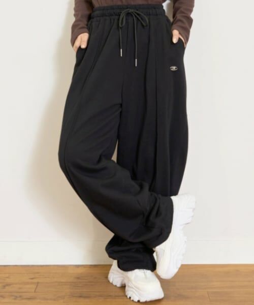 Lovetoxic / ラブトキシック その他パンツ | 【LTXC】カーブスウェットパンツ（黒）