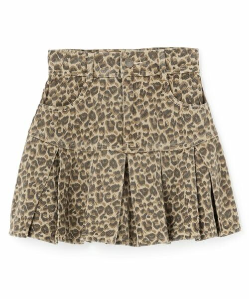 Lovetoxic / ラブトキシック ショート・ハーフ・半端丈パンツ | 【LTXC】アソートボックスプリーツスカート（茶）