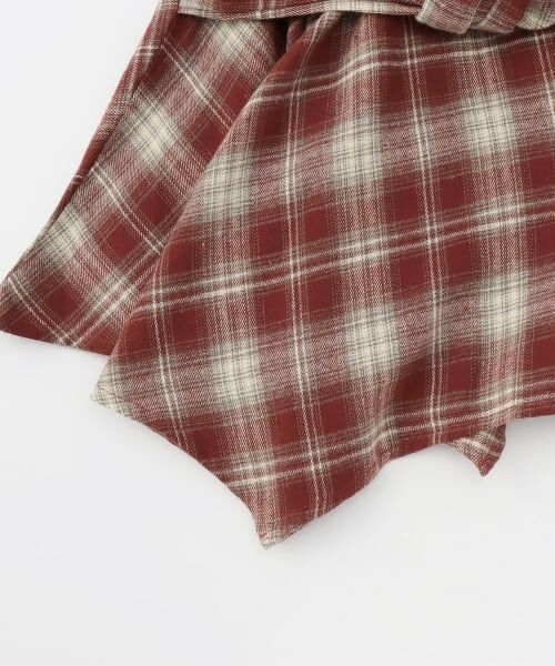 Lovetoxic / ラブトキシック ショート・ハーフ・半端丈パンツ | 【LTXC】腰巻き風チェックキュロット | 詳細11