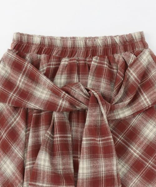 Lovetoxic / ラブトキシック ショート・ハーフ・半端丈パンツ | 【LTXC】腰巻き風チェックキュロット | 詳細9