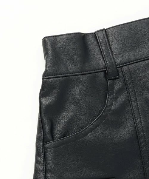 Lovetoxic / ラブトキシック ショート・ハーフ・半端丈パンツ | 【LTXC】合皮カーゴミニスカート | 詳細9