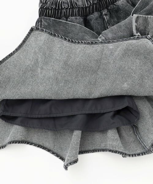 Lovetoxic / ラブトキシック ショート・ハーフ・半端丈パンツ | 【LTXC】腰巻き風デニムキュロット | 詳細13