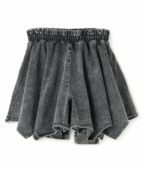 Lovetoxic / ラブトキシック ショート・ハーフ・半端丈パンツ | 【LTXC】腰巻き風デニムキュロット | 詳細8