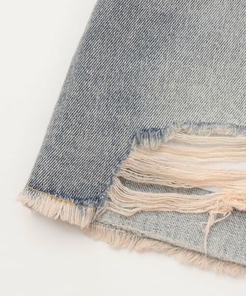 Lovetoxic / ラブトキシック ミニ・ひざ丈スカート | 【LTXC】チェーンつきダメージデニムミニスカート | 詳細7