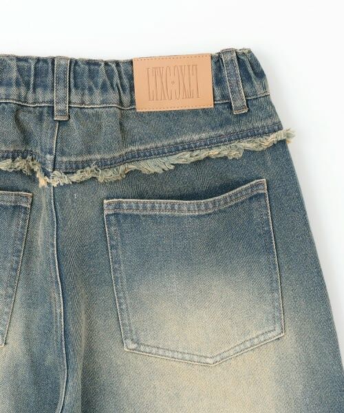 Lovetoxic / ラブトキシック その他パンツ | スタッズフリンジデニムパンツ | 詳細15