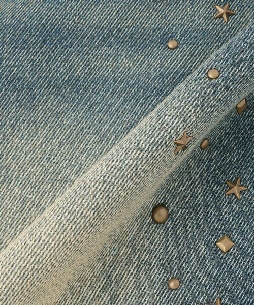 Lovetoxic / ラブトキシック その他パンツ | スタッズフリンジデニムパンツ | 詳細16