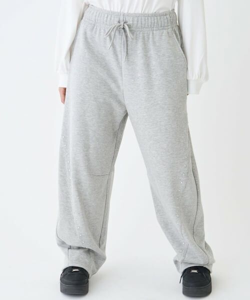 Lovetoxic / ラブトキシック その他パンツ | 【LTXC】【起毛】スタッズカーブスウェットパンツ | 詳細3