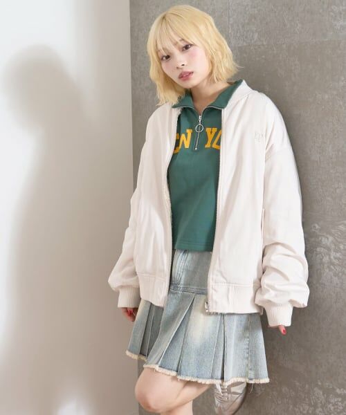 Lovetoxic / ラブトキシック スウェット | 【Champion】ハーフZIPプルオーバー | 詳細2