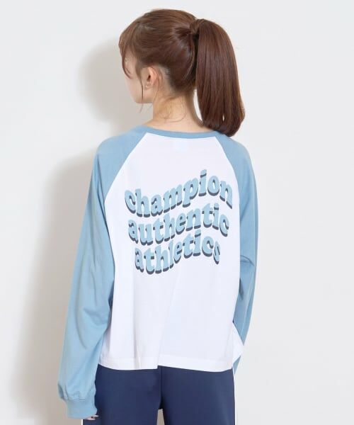 Lovetoxic / ラブトキシック Tシャツ | 【Champion】【綿100％】ラグラン長T | 詳細3