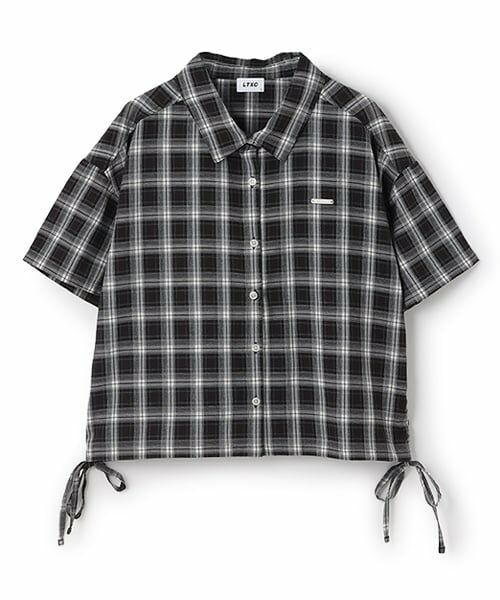 Lovetoxic / ラブトキシック シャツ・ブラウス | 【LTXC】サイドドロスト半袖シャツ | 詳細7