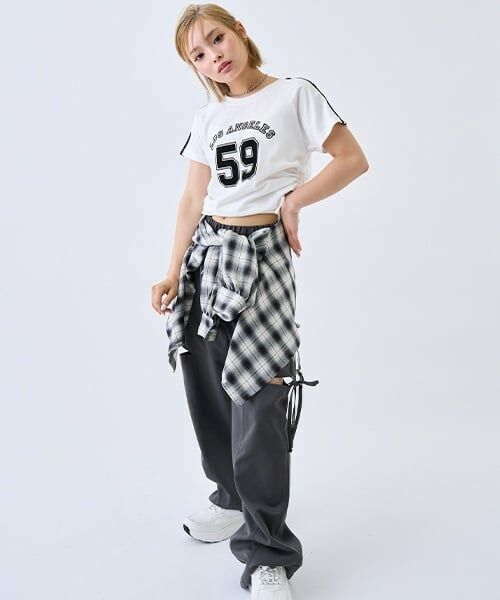 Lovetoxic / ラブトキシック Tシャツ | 【LTXC】【接触冷感/ひんやり】ドロストナンバーTシャツ | 詳細16